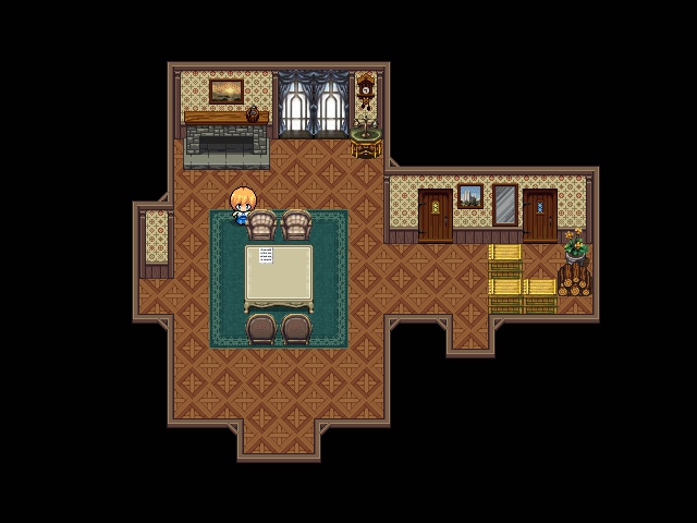 自作フリーゲーム『レディとメイドのスイートルーム』