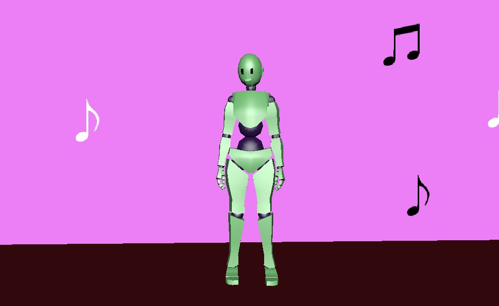 【3D Animation】reaction motion "no"