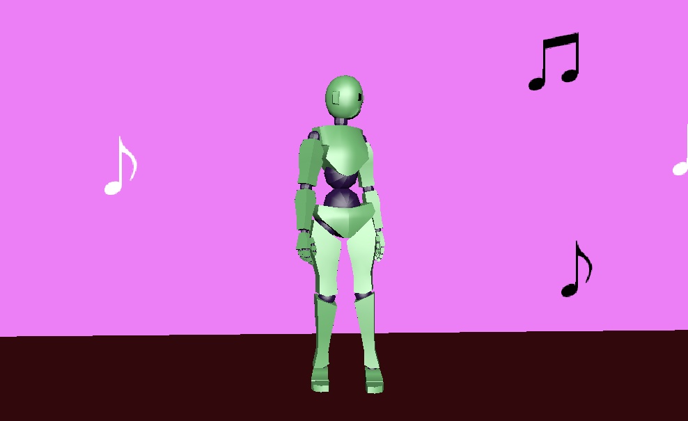 【3D Animation】look around motion