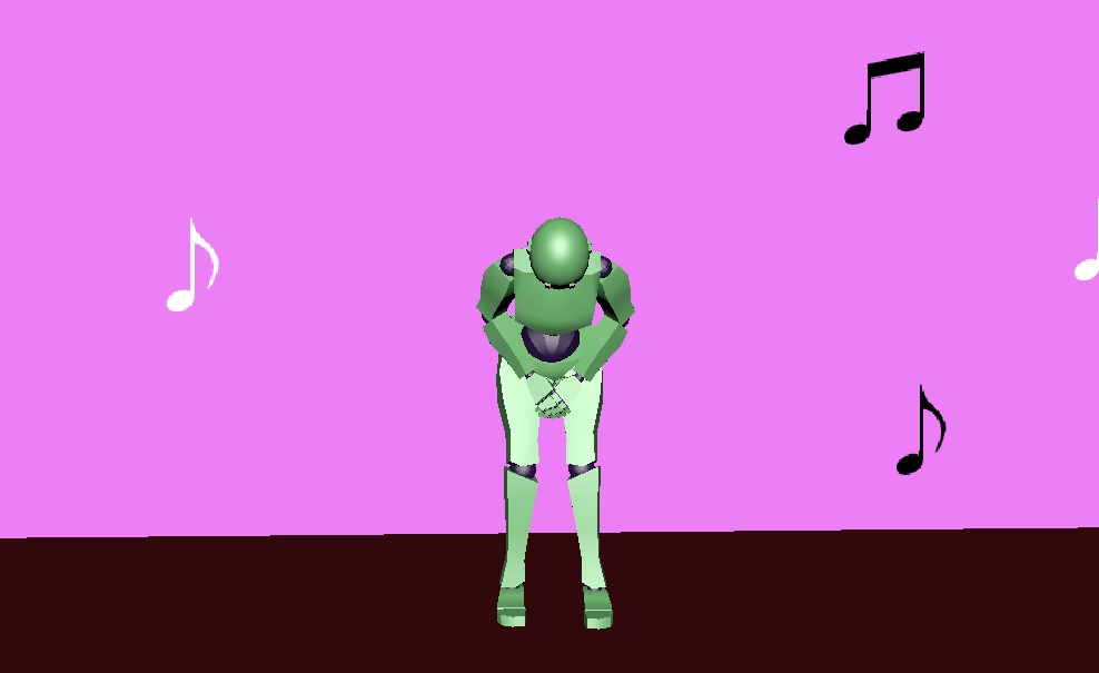 【3D Animation】bow motion