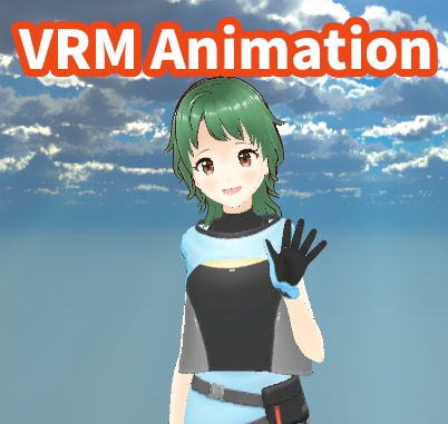 【VRM Animation】reaction motion set3