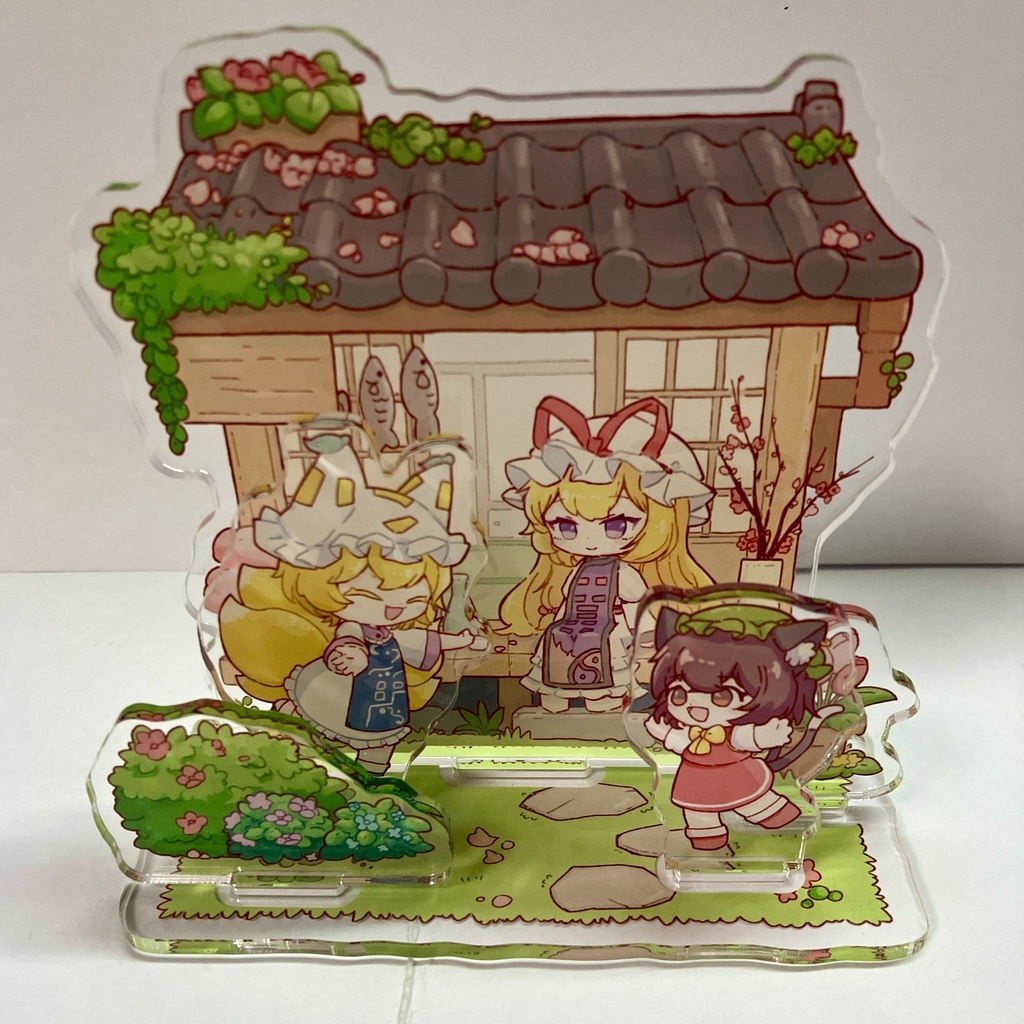 八雲一家アクリルジオラマ