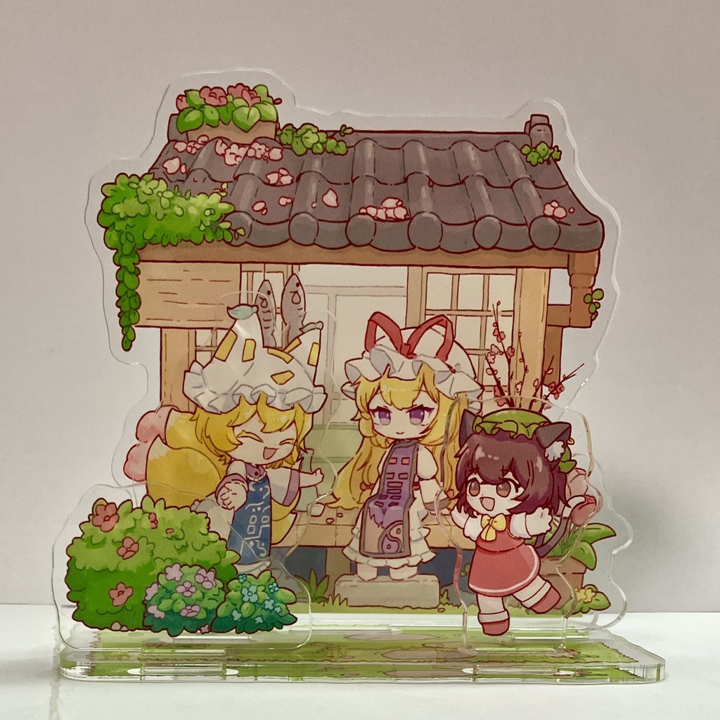 八雲一家アクリルジオラマ