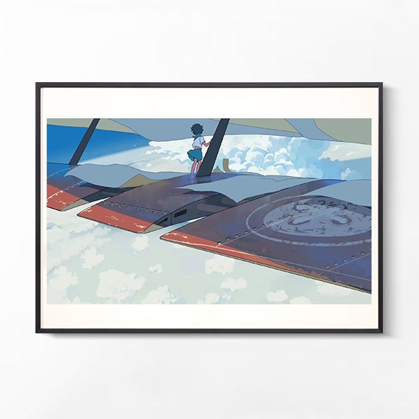 「予約　販売前」【CharpsStudio x Green Dog】【サイン入り】Bangjoy 複製原画Sideways Flight.