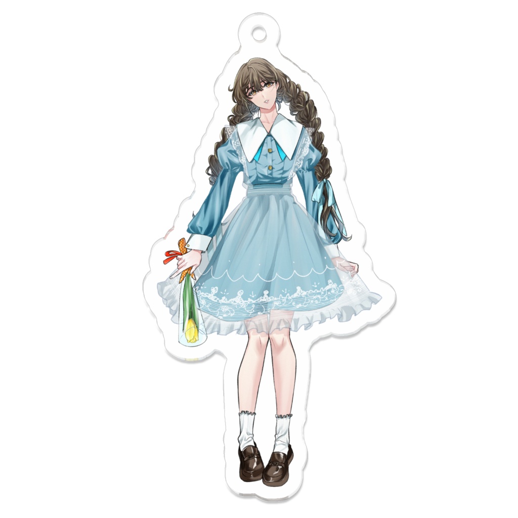 三つ編みの女の子