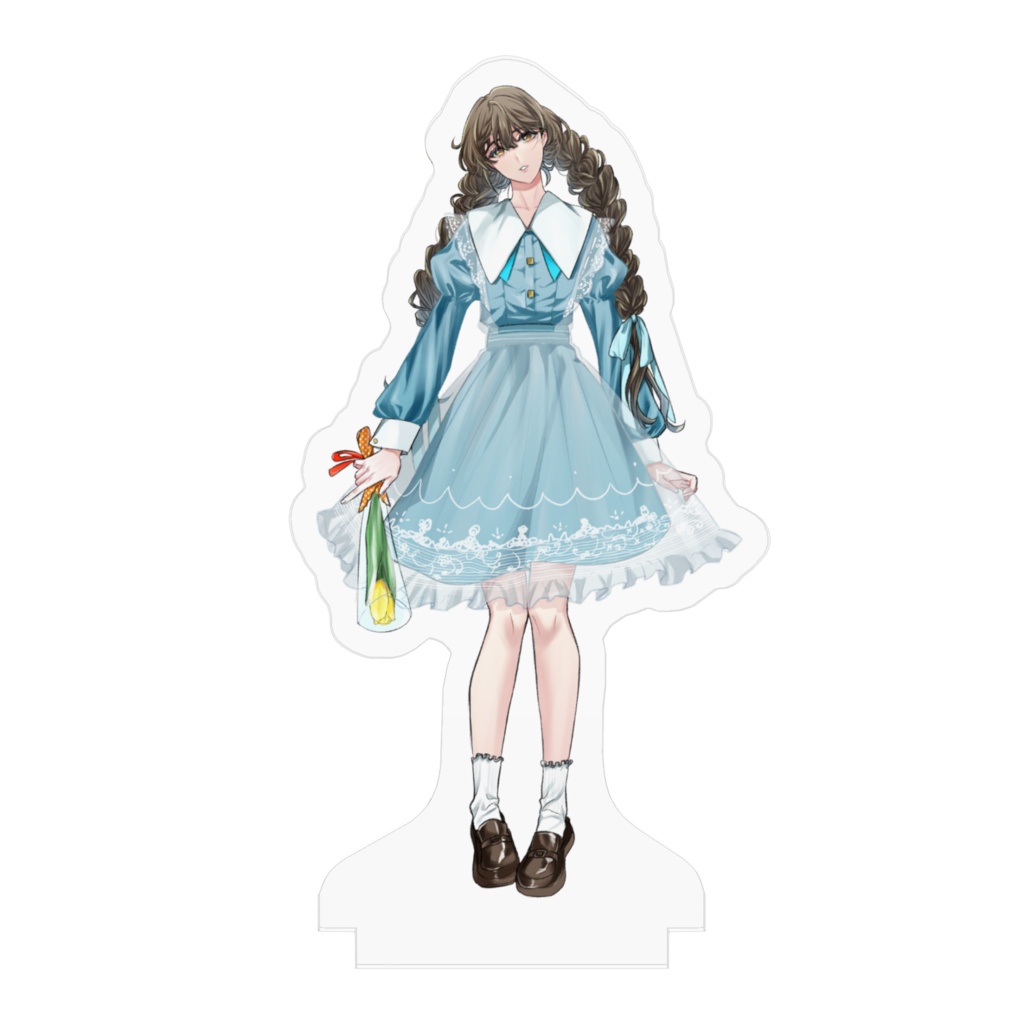 三つ編みの女の子