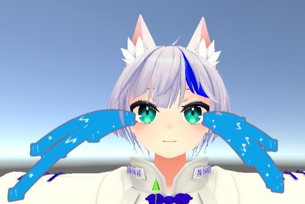 【VRChat想定】quest対応!アニメ、漫画みたいな滝涙パーティクル6選【号泣】