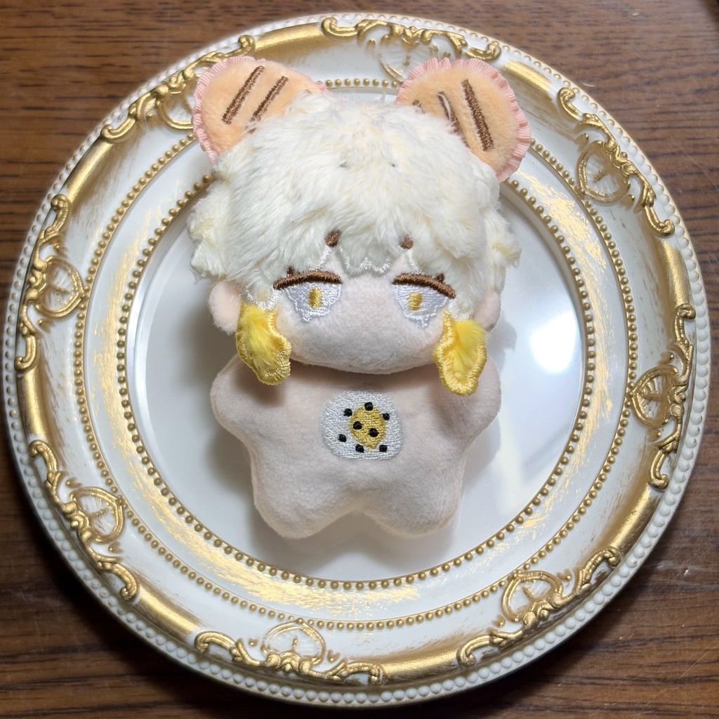 5cm無属性ぬい イングリッシュマフィンサンド
