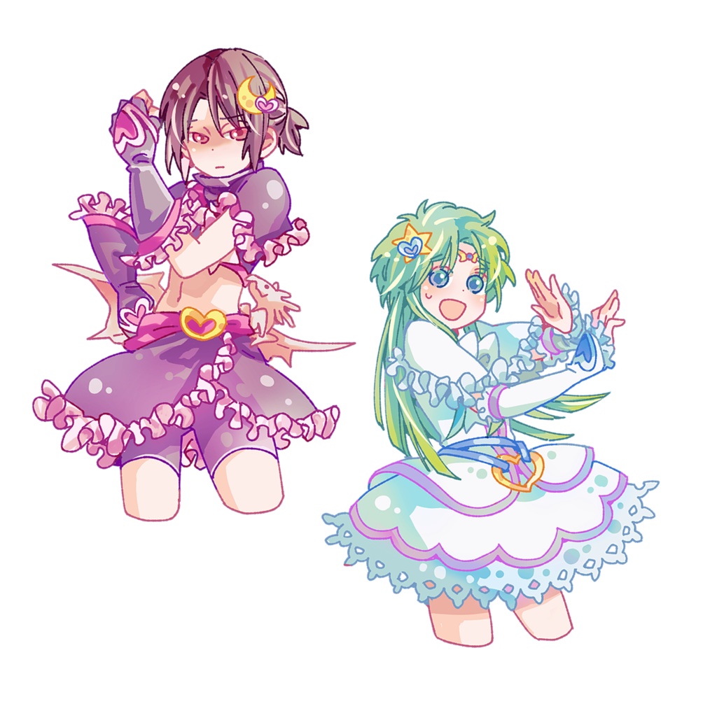 エルフリ（ぷいきゅあ）　アクリルキーホルダー2種