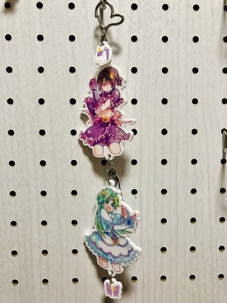 エルフリ(ぷいきゅあ) アクリルキーホルダー2種