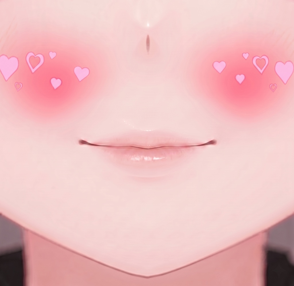 【無料あり】Shinano べろべろチーク & 声で光るピクセルアクセ - (イガリ makeup 感)
