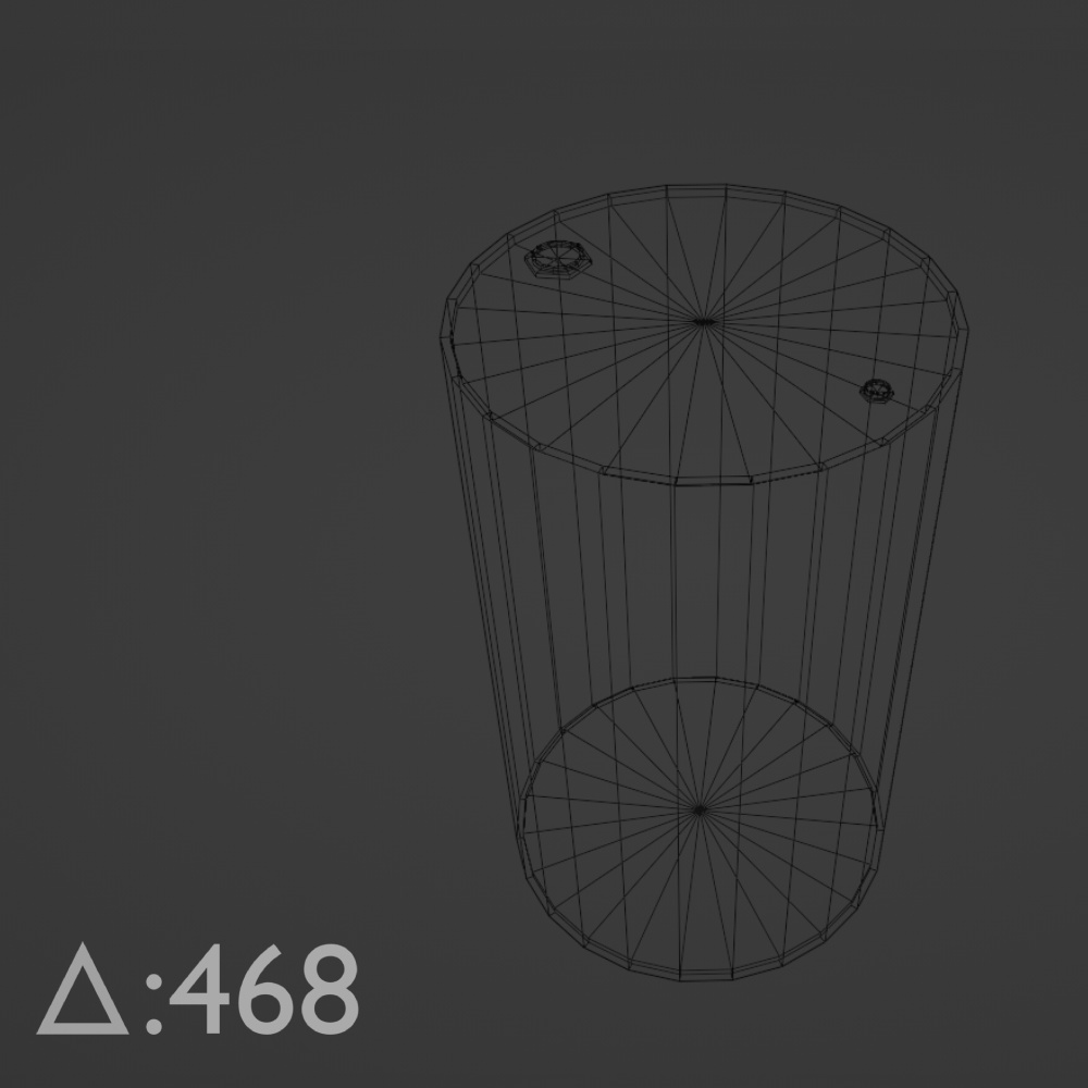 【3Dモデル】ドラム缶5種