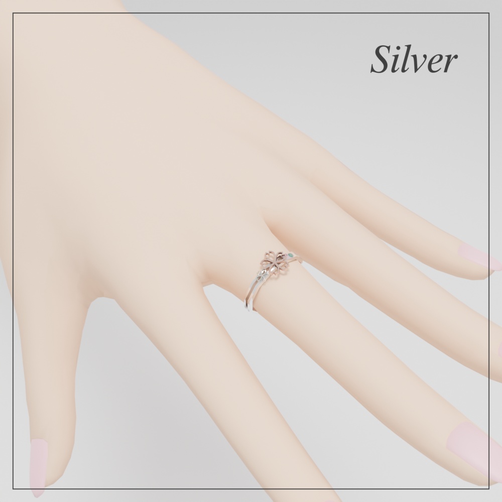 【VRChat用】桜のリング