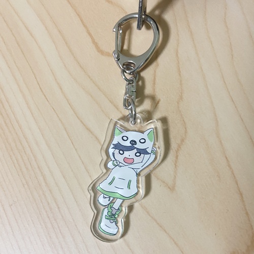のぞ犬アクリルキーホルダー