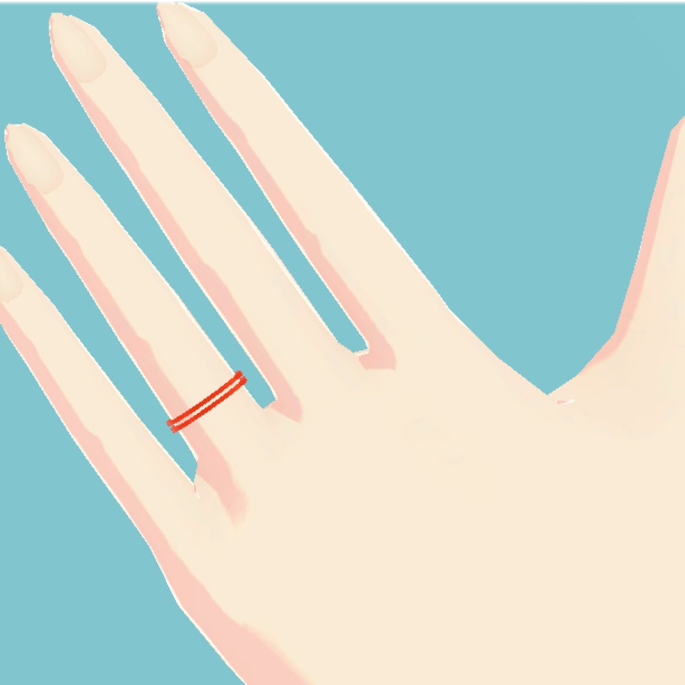 【3Dモデル】おしゃれな指輪