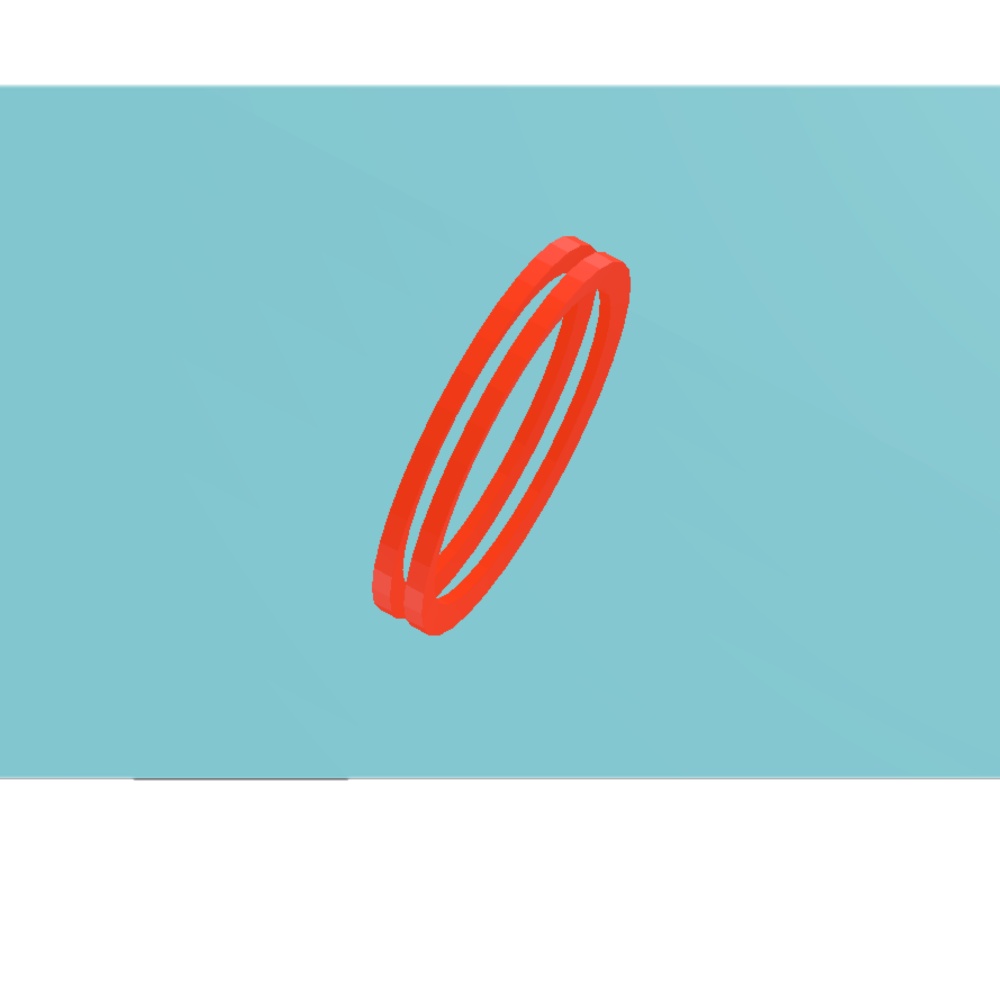 【3Dモデル】おしゃれな指輪