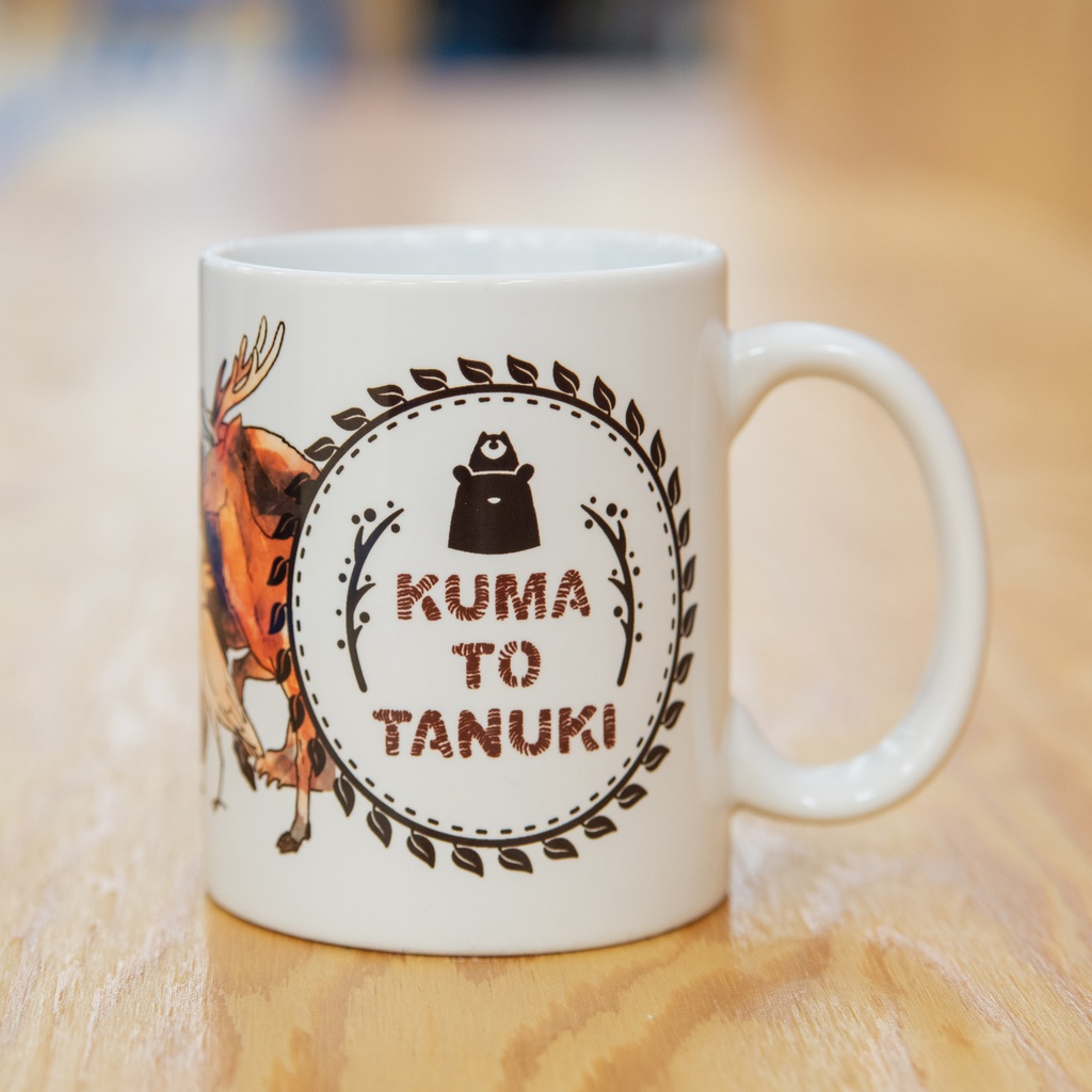 【受注販売】クマたぬマグカップ【8/6まで】