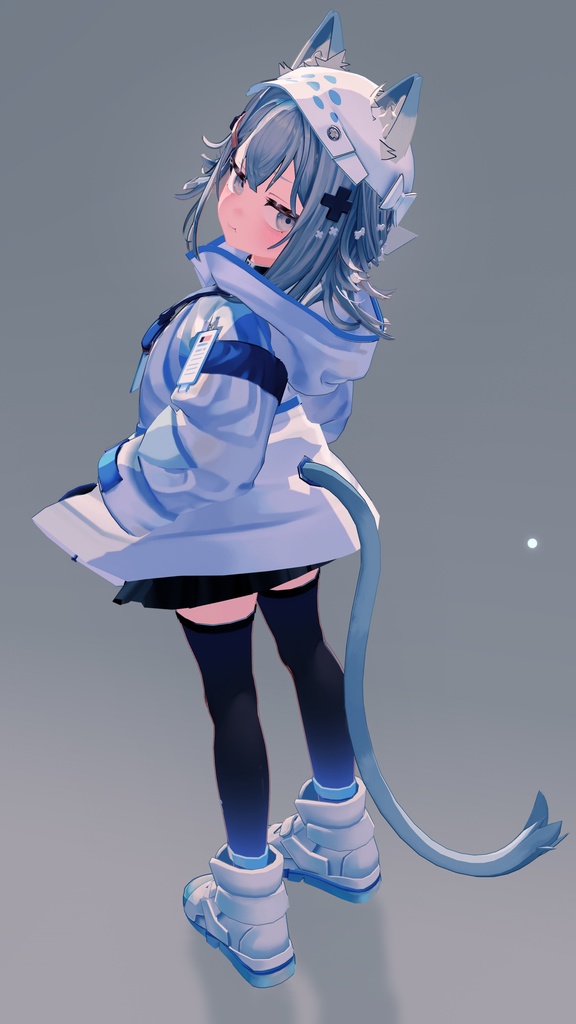 オリジナル3Dモデル「にゃにゃし」「RINNE素体S」