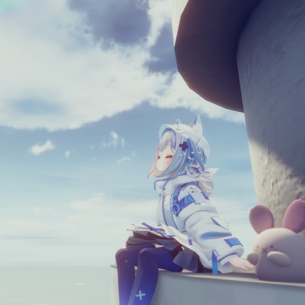 オリジナル3Dモデル「にゃにゃし」「RINNE素体S」