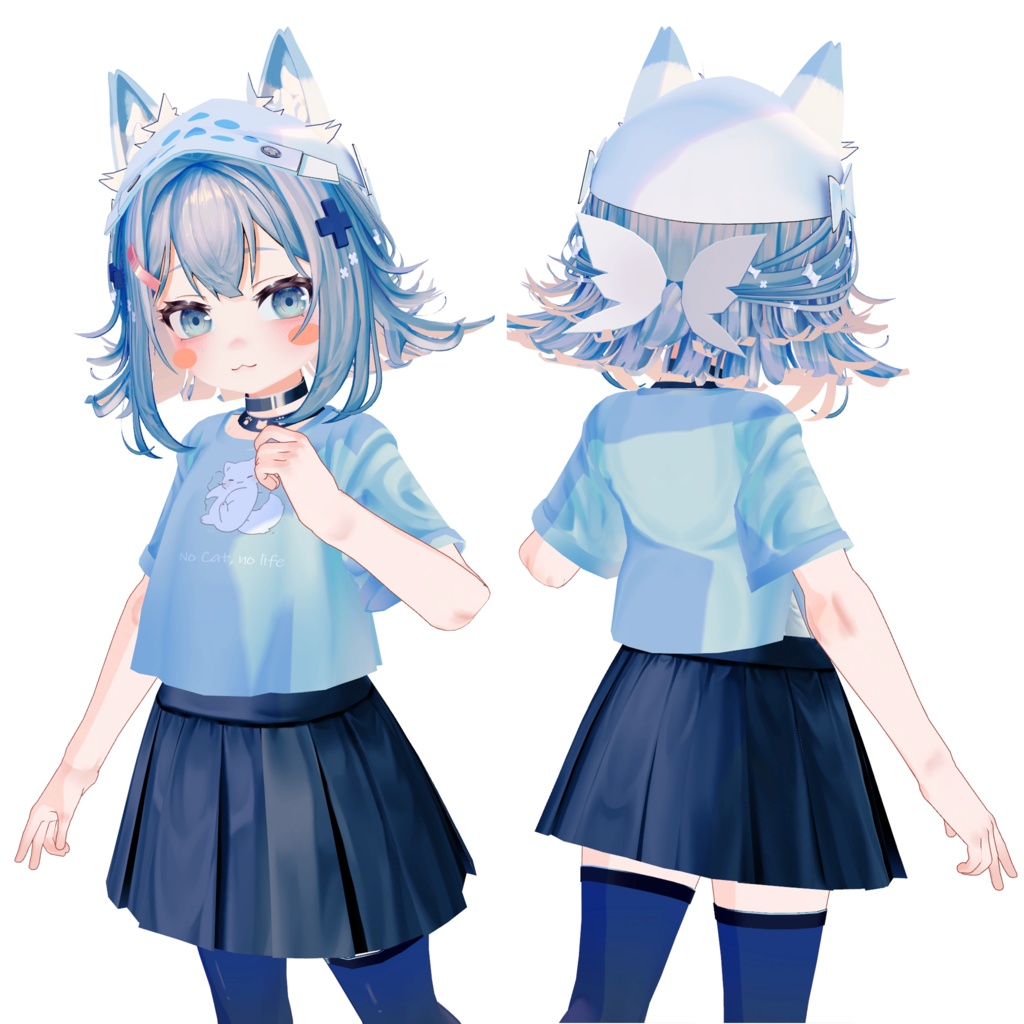 オリジナル3Dモデル「にゃにゃし」「RINNE素体S」