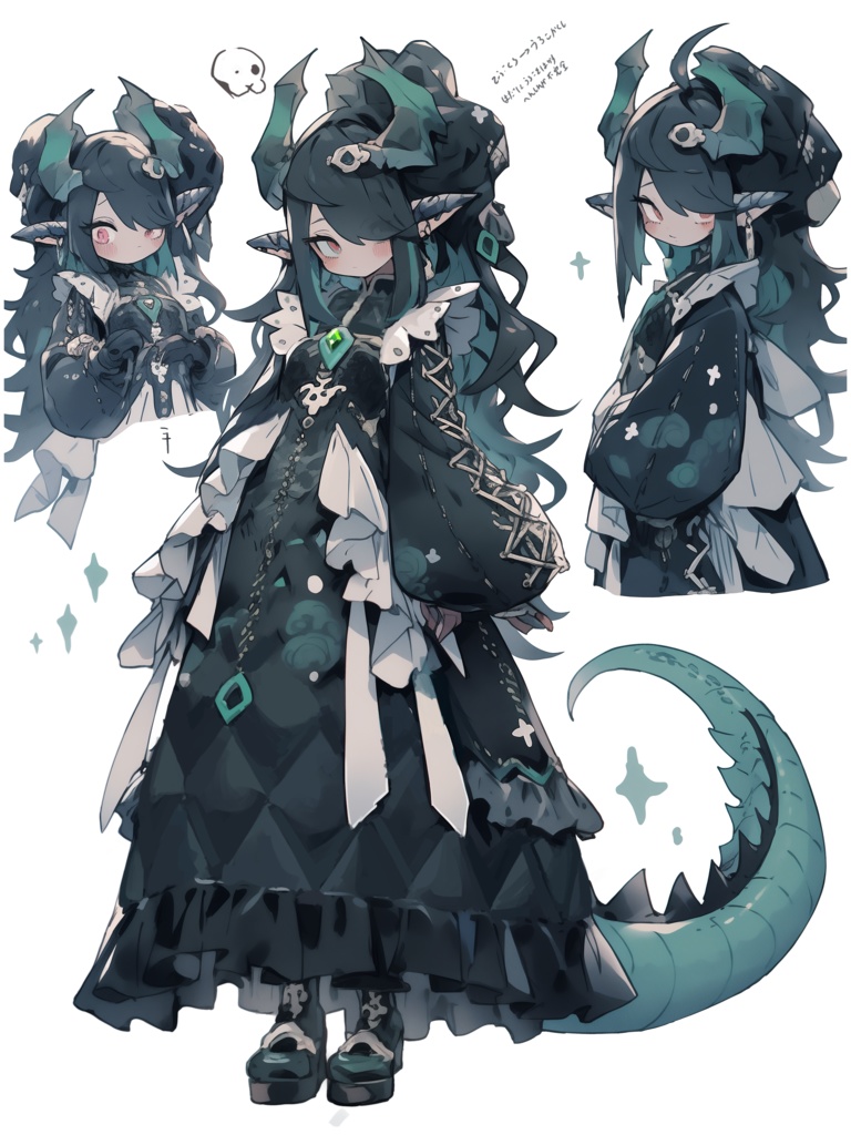 オリジナル3Dモデル「バジリスク」「RINNE素体S」