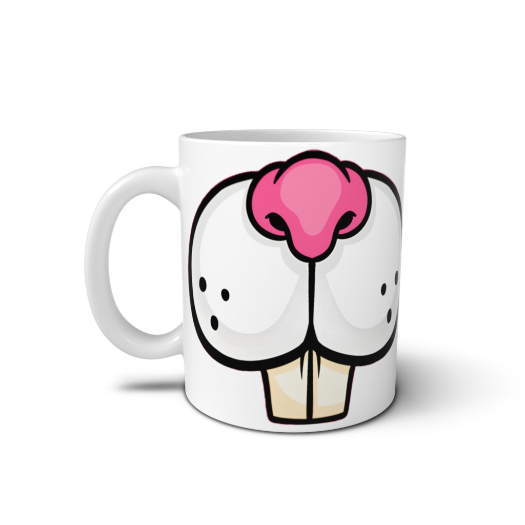 面白いウサギの顔