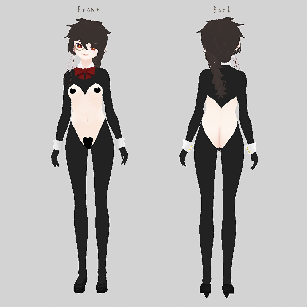 【VRoid】逆バニーガール