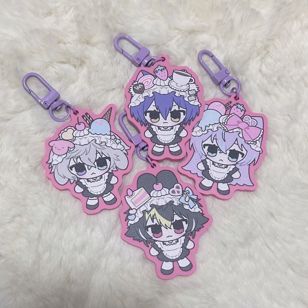 Dyticaのケモミミメイド屋さんアクキー