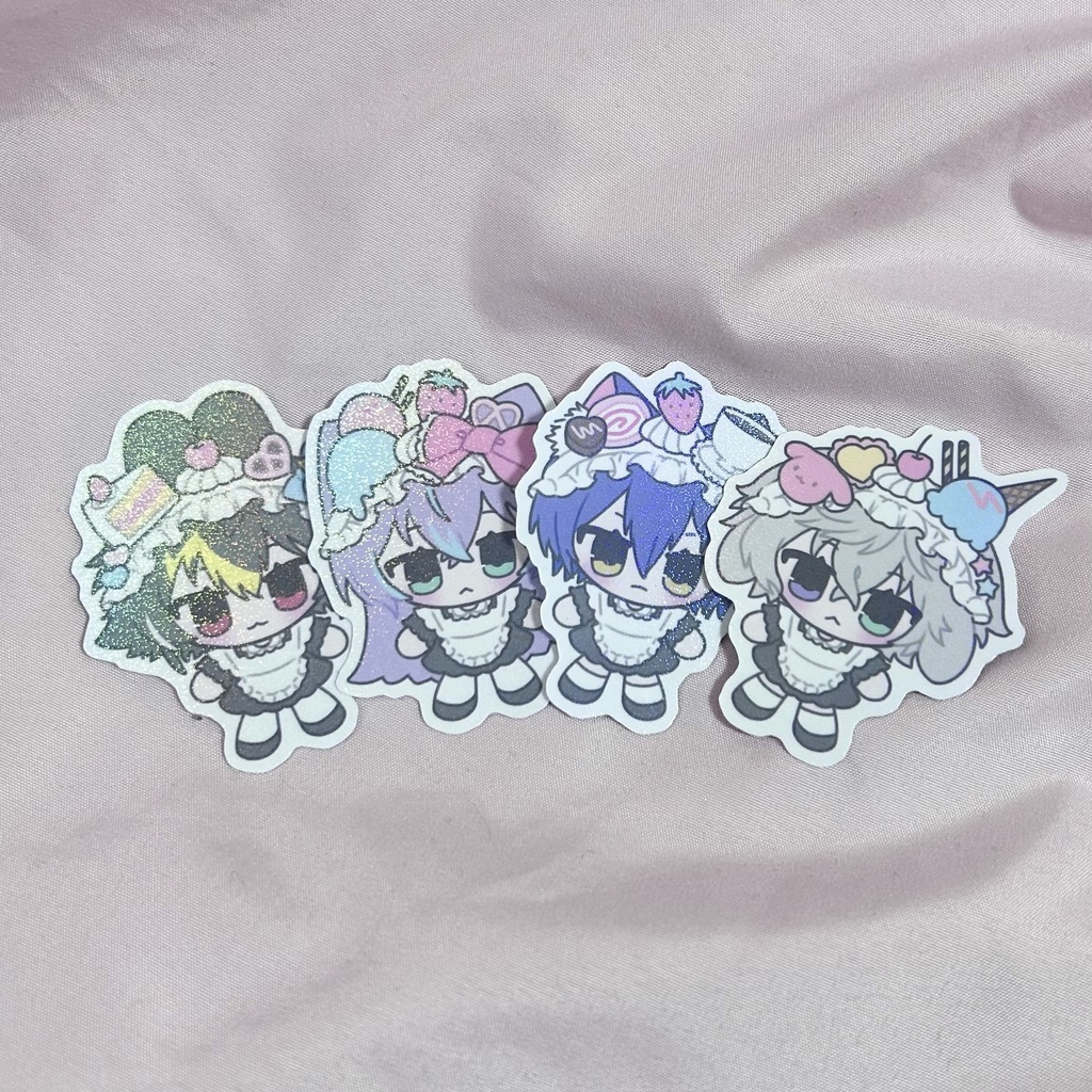 Dyticaのケモミミメイド屋さんシールセット