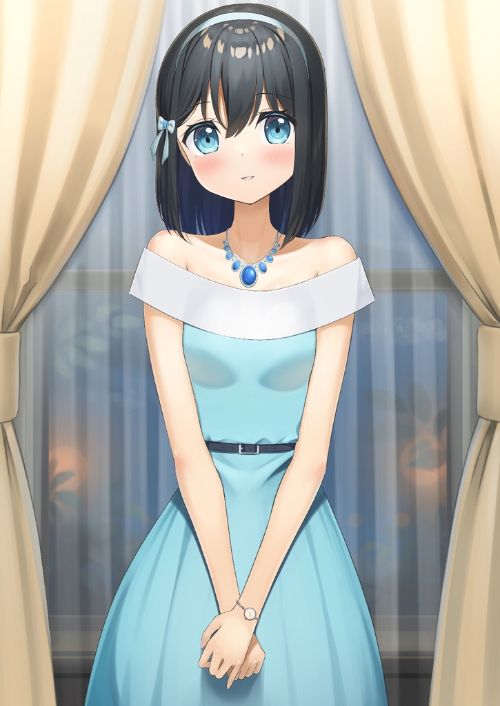 内気清楚なうちの子がレトロかわいい。