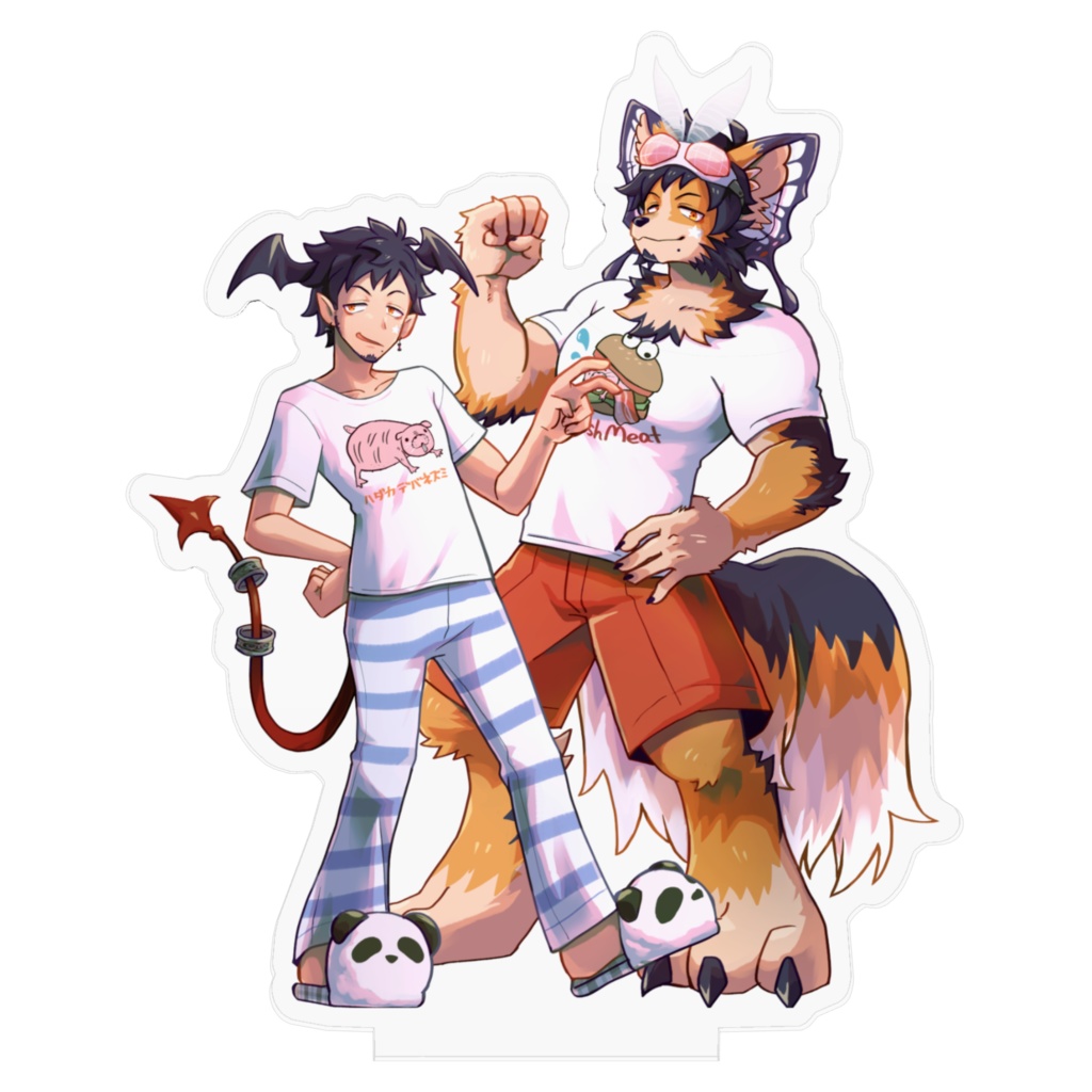 【リニューアル再販!】舞パピとうや2周年キービジュアルアクリルフィギュア