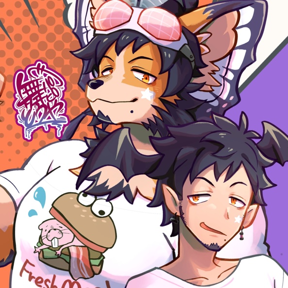 【リニューアル再販!】舞パピとうや2周年キービジュアルアクリルフィギュア