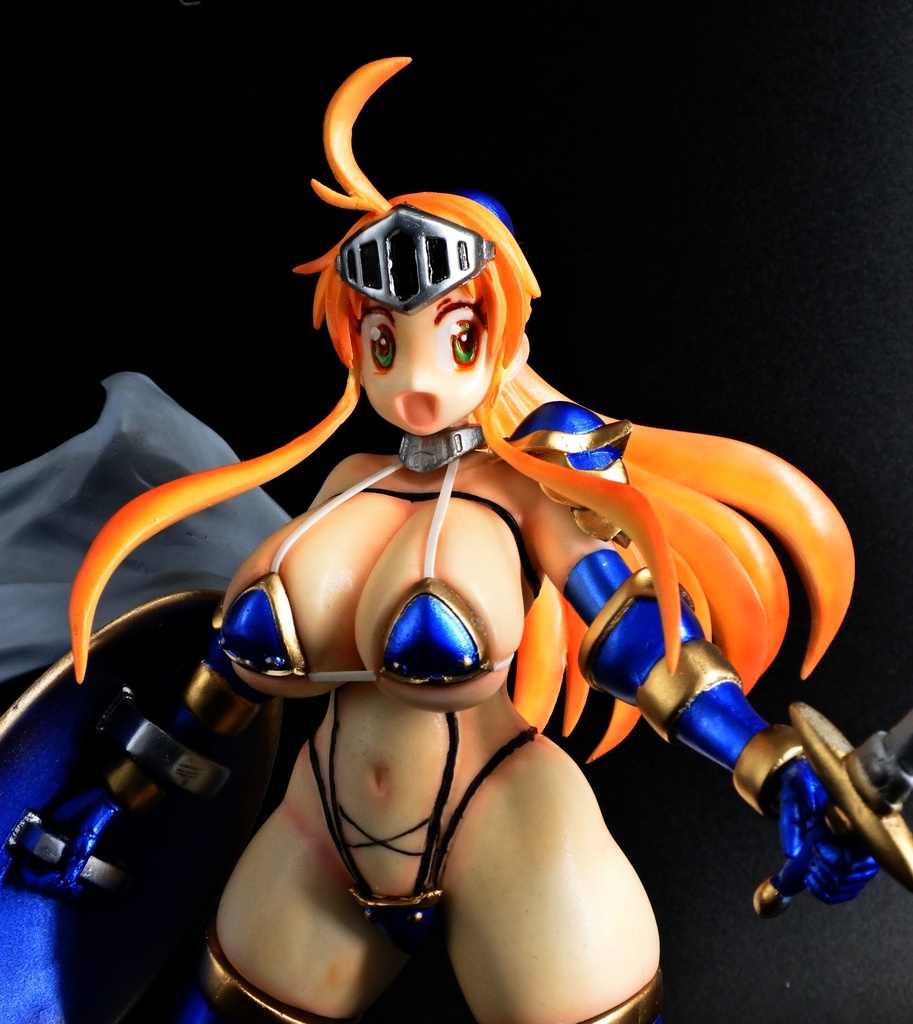 ヘルムガールちゃん　ガレージキットフィギュア