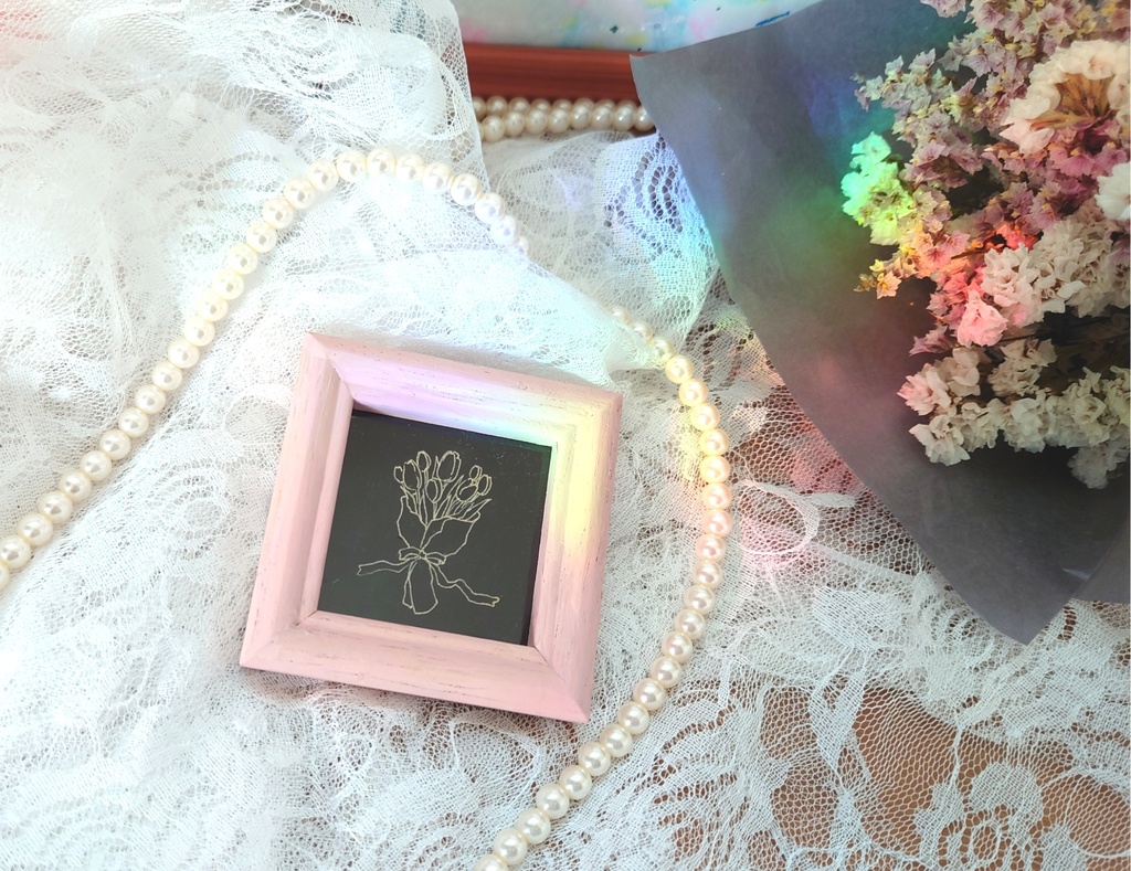 ありがとうの花束 ミニ額 Under The Forest Booth