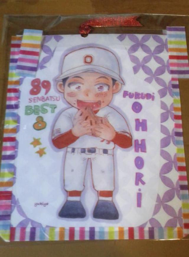 高校野球部擬人化(キャラクター化)しおりとラミバッジ