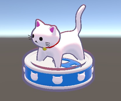 【無料】ねこ缶!VRChat向け3Dモデル まめひなた対応