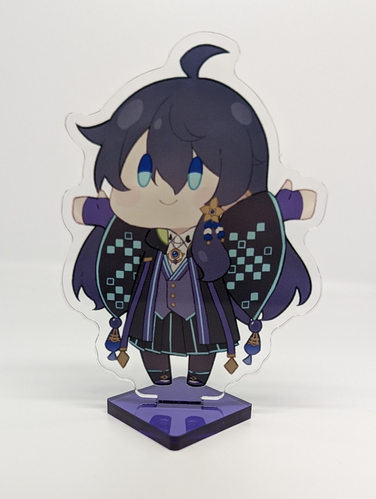 【オリジナル】九条飛夜莉 キービジュアルグッズセット(アクスタ+チェキ風カード+α)