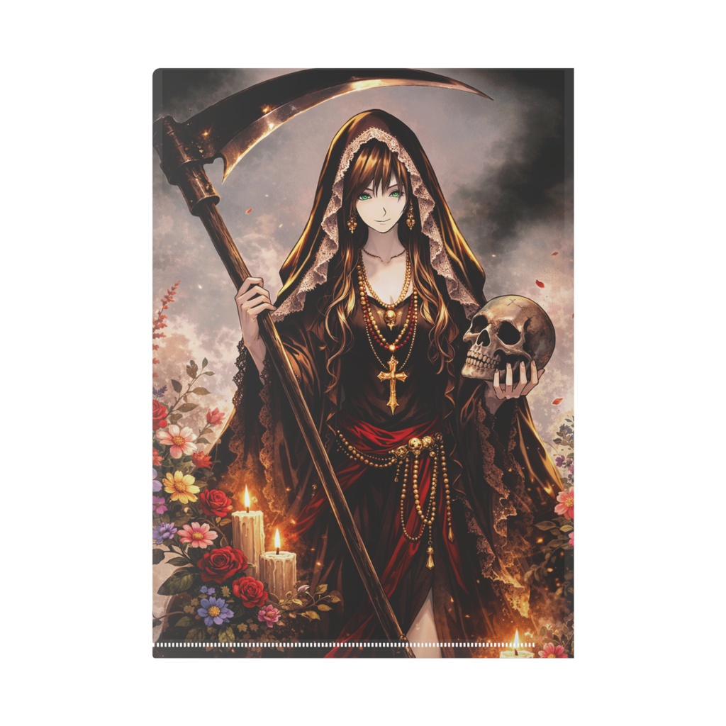 クリアファイル　サンタムエルテ（ブラック）