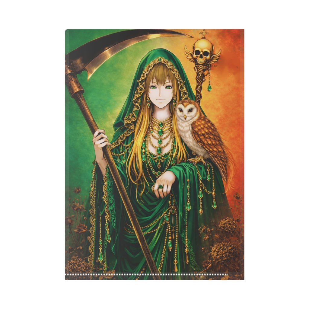 クリアファイル　サンタムエルテ（ビリジアン）