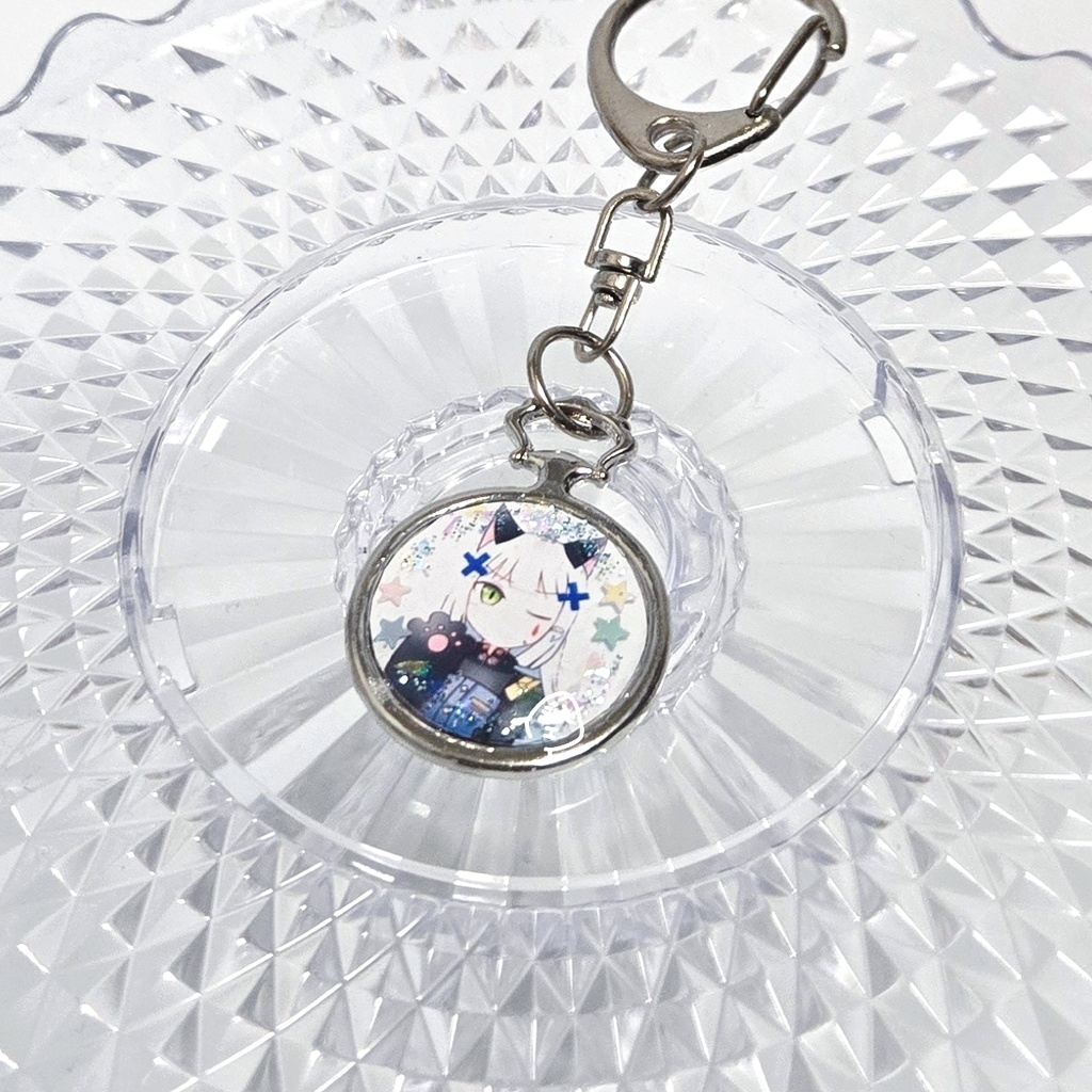 [ドールズフロントライン/少女前線] 黒猫416　懐中時計型ストラップ