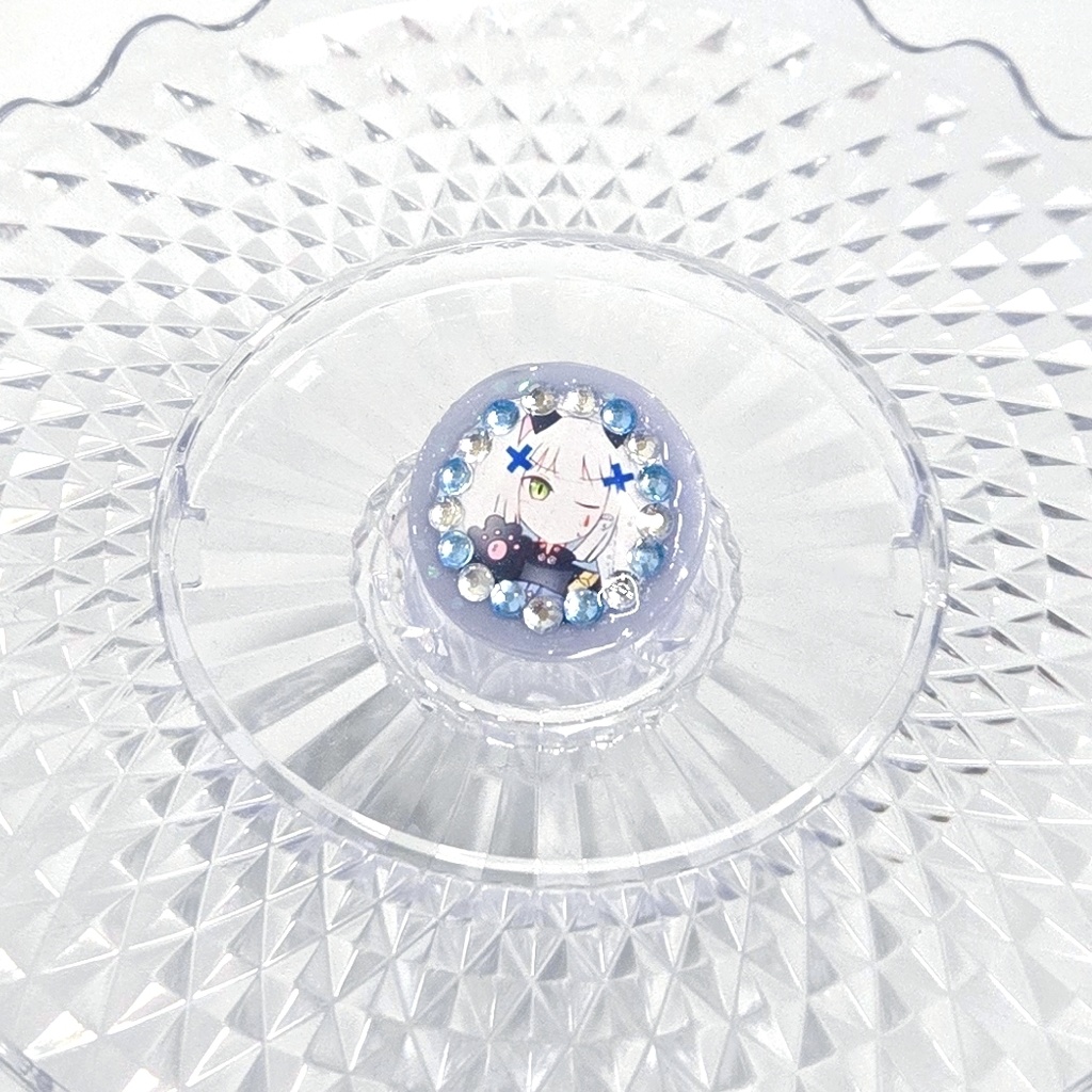 [ドールズフロントライン/少女前線] 猫HK416　ミニバッジ