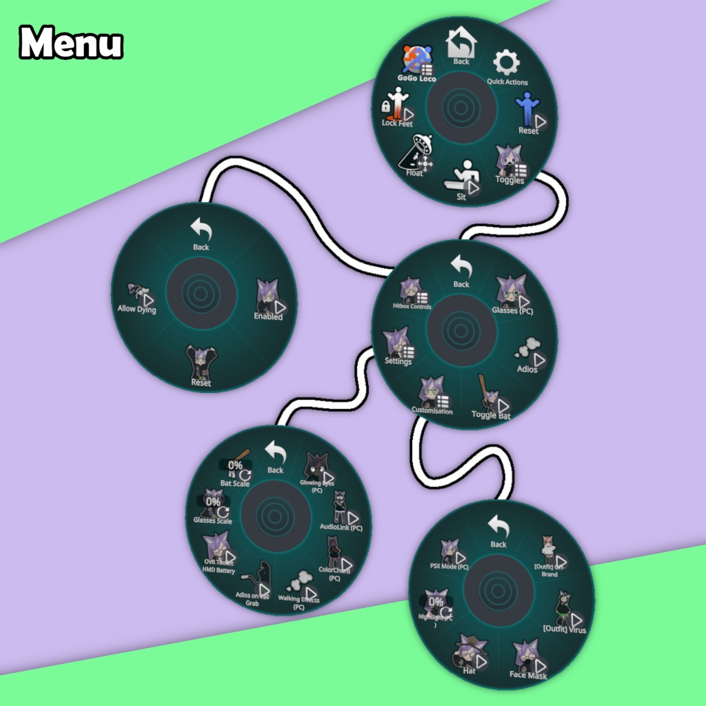 Badge! [Low-poly PC / Mobile Avatar] (v1.1) - cubee - 11/11