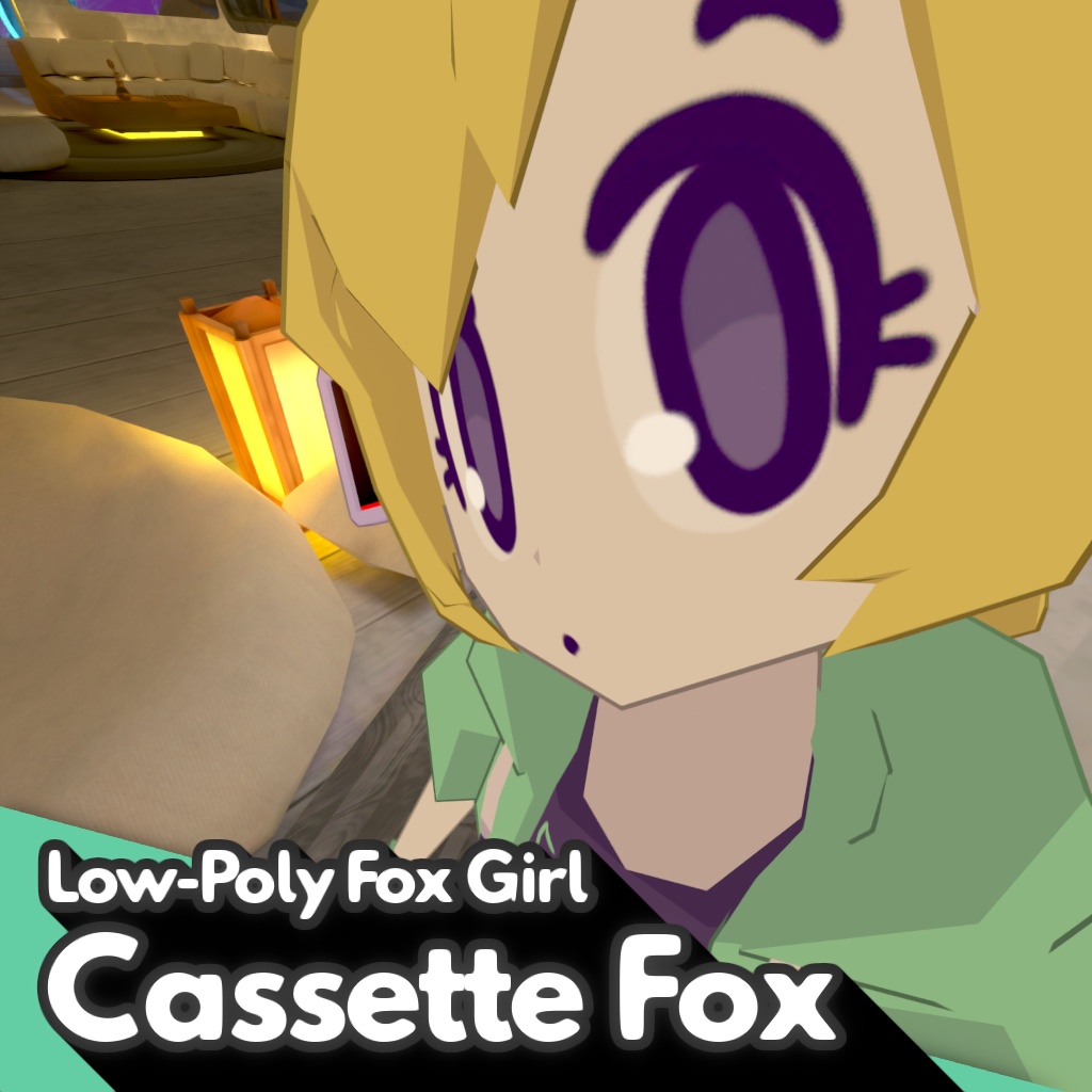 Cassette Fox [PC / Mobile Avatar] (v1.0) - cubee - 4/4