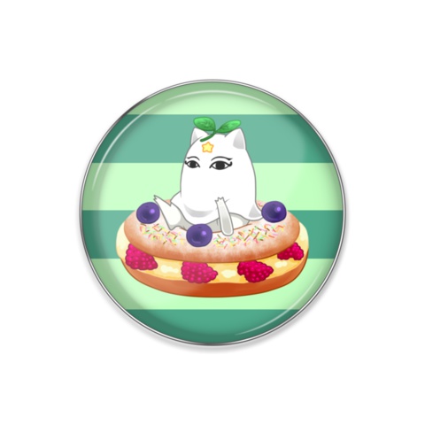 メジェドラピンバッジ