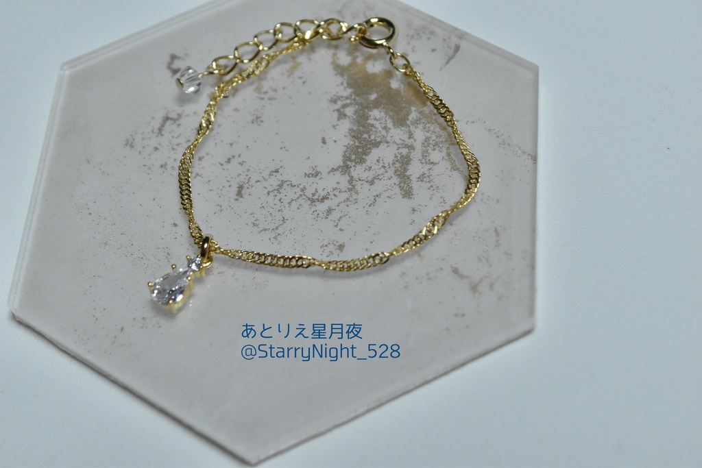 ジルコニアのペンダント(60cmクラスドール用)