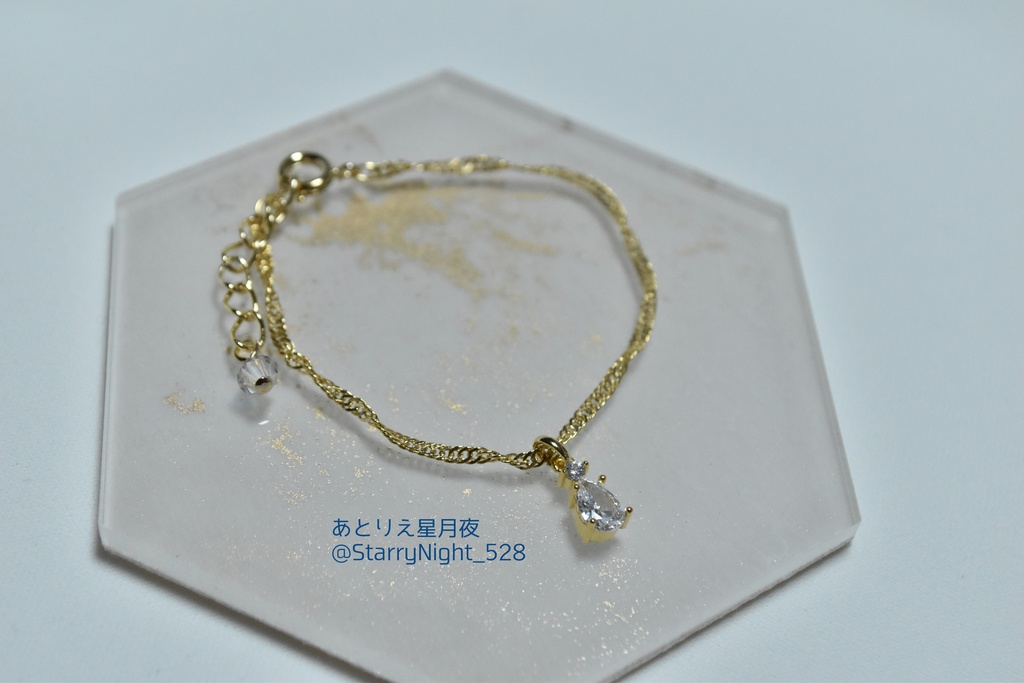 ジルコニアのペンダント(60cmクラスドール用)