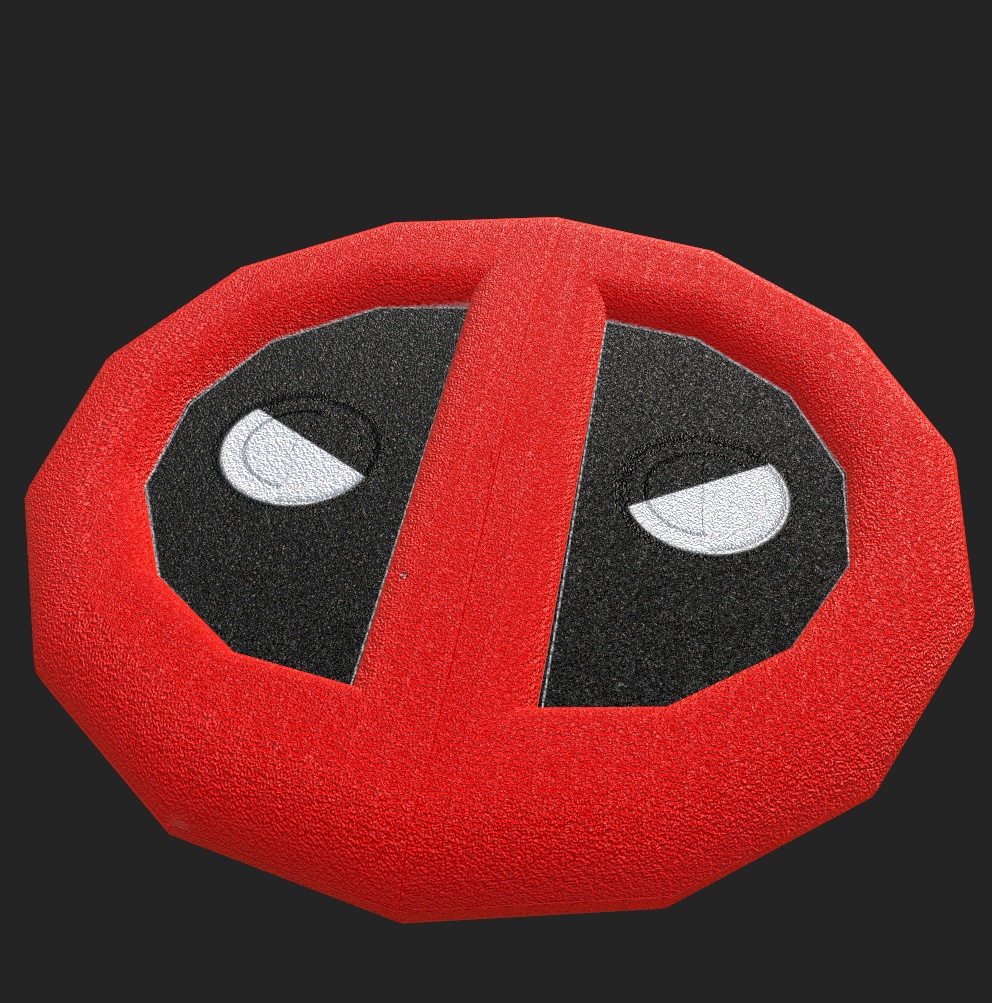 "Mouth" Plush 3D Model
