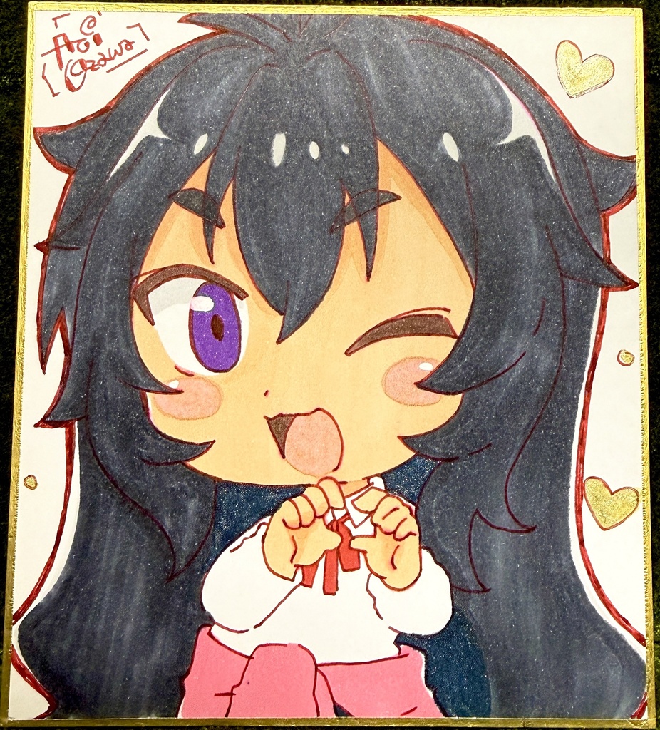 【ガタケット183】DIY!!色紙