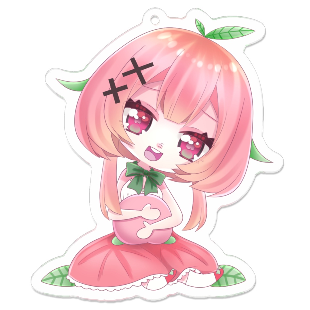 ぎゅってするアクキー🍑