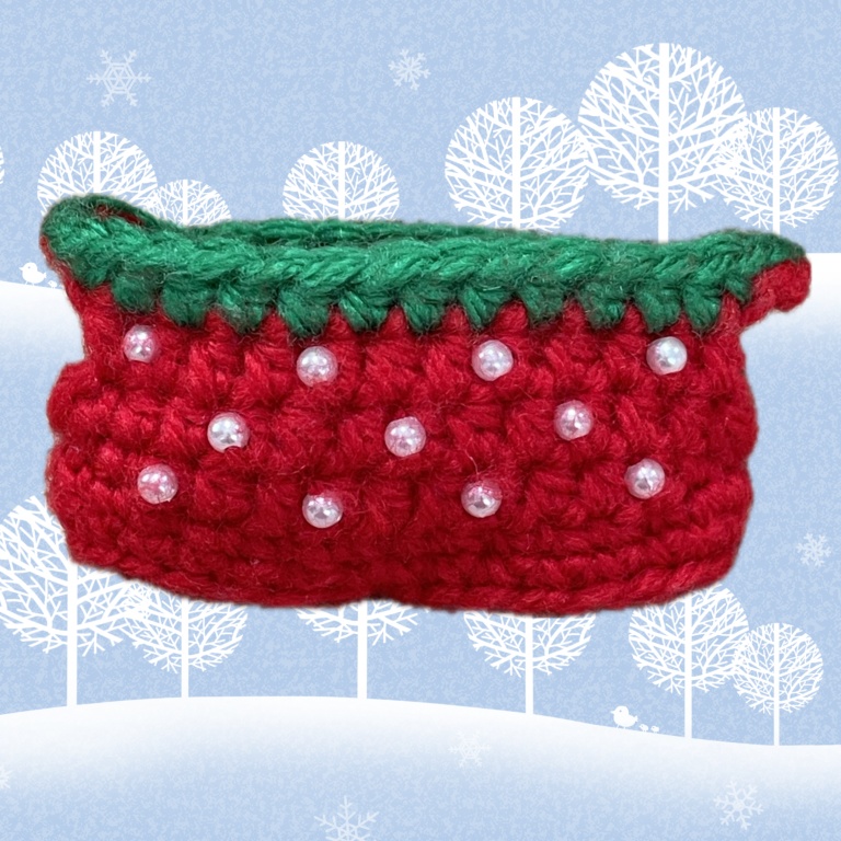 ぬいぐるみの着ぐるみ　いちご